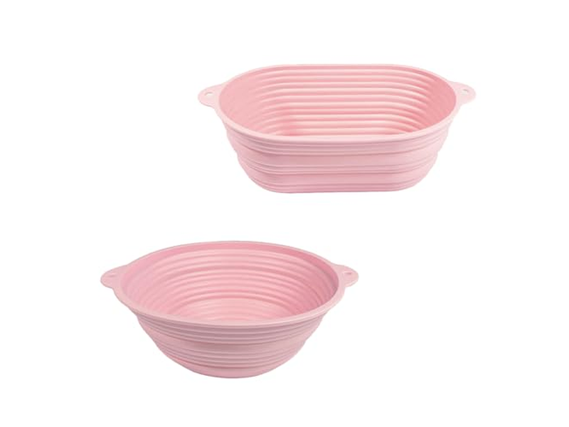 発酵バスケット リネン 5インチ小型 10インチ楕円パン発酵バスケット