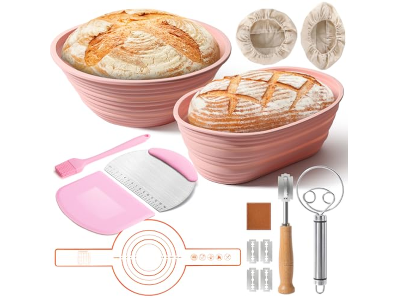 丸型楕円形発酵バスケット つるパン PPバネット バゲットケーキ編み