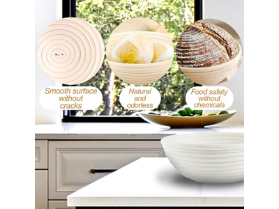 パン発酵バスケット サワードウ発酵バスケット ライナー付き