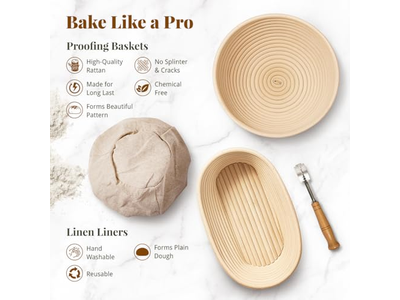 ハート型発酵バスケット パンラメ 多形状パン発酵バスケット