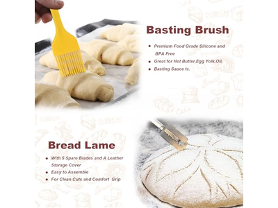 天然ラタンバスケット パン焼き 食品安全 楕円発酵バスケット