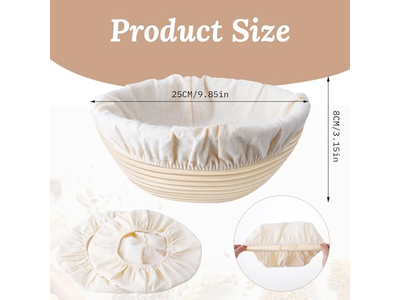 生地発酵用プラスチックバスケット サワードウパンバスケット ベーキング