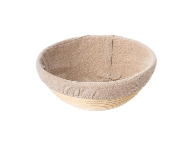 バゲットパンやピザ生地トレイ用発酵バスケット 蓋付き