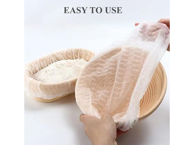 発酵バスケット ラメ 13cm ライナー付きパン発酵バスケット 9インチ楕円長方形