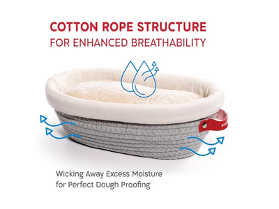 ラタンブレッドバスケット パン発酵バスケット ベーカリー用品